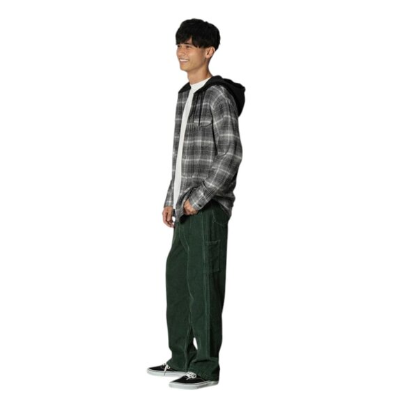 Levis 568 Loose Fit Corduroy Carpenter Pants Mens 36x34 Green Y2K Skater Utility - Picture 5 of 16